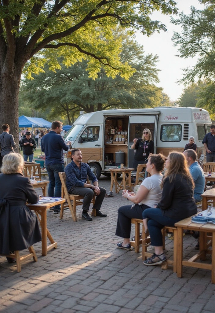 30 Coffee Van Ideas for a Successful Mobile Cafe 14 30 Coffee Van Ideas for a Successful Mobile Cafe - 14. Collaborations with Local Businesses