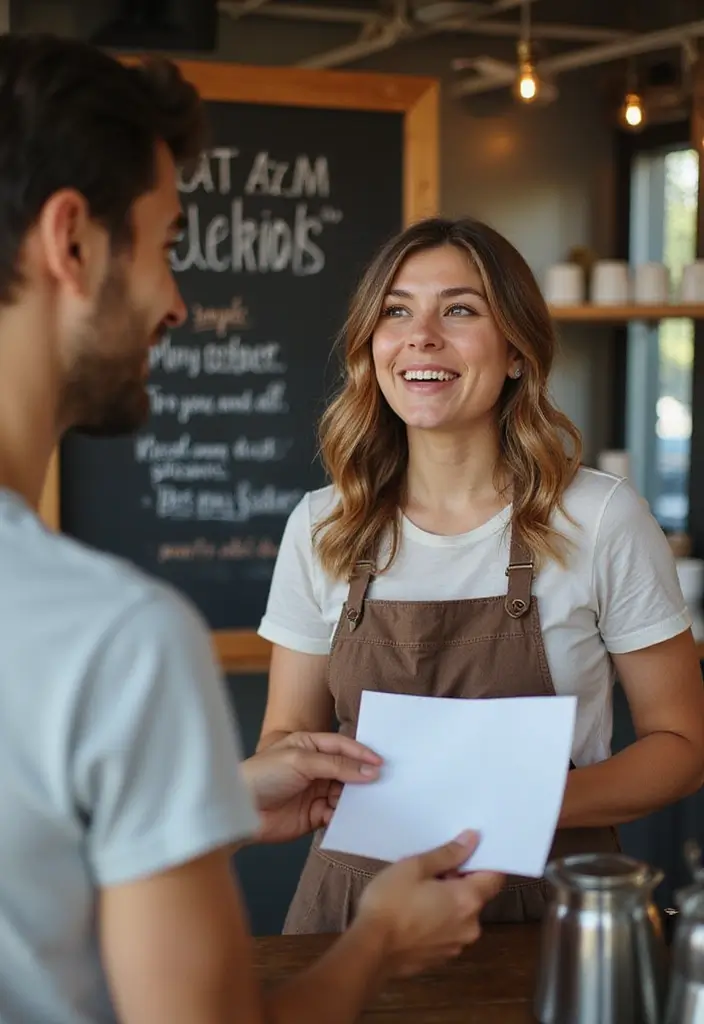 30 Coffee Van Ideas for a Successful Mobile Cafe 24 30 Coffee Van Ideas for a Successful Mobile Cafe - 24. Customer Feedback Incentives