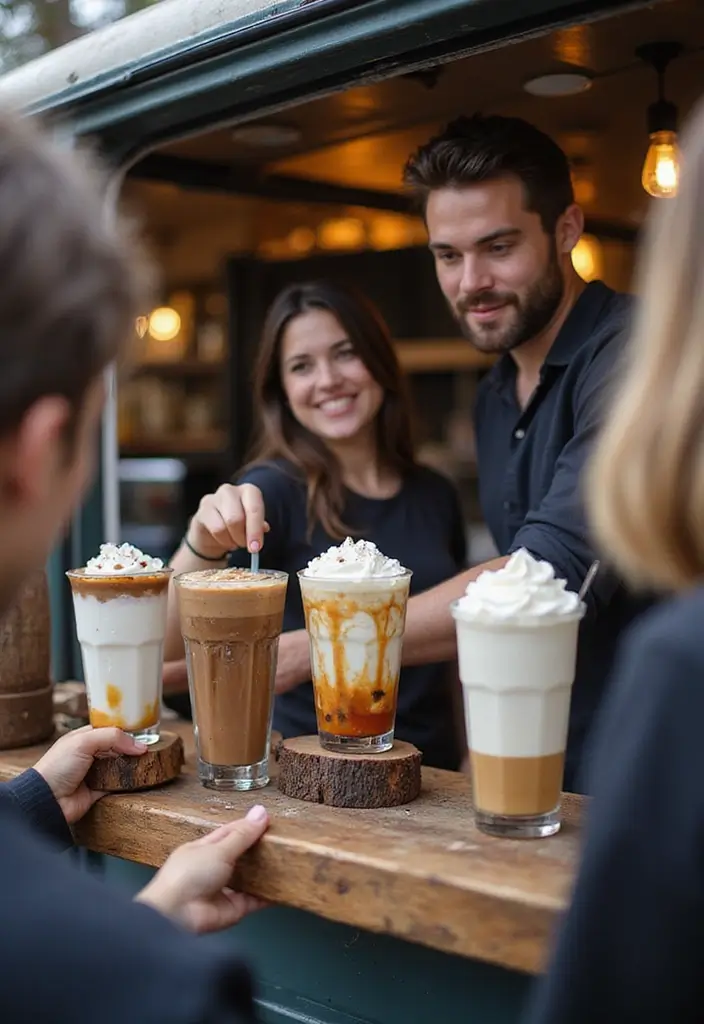 30 Coffee Van Ideas for a Successful Mobile Cafe 26 30 Coffee Van Ideas for a Successful Mobile Cafe - 26. Innovative Espresso Drinks