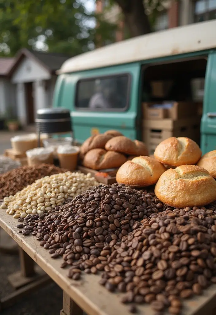 30 Coffee Van Ideas for a Successful Mobile Cafe 3 30 Coffee Van Ideas for a Successful Mobile Cafe - 3. Local Sourcing