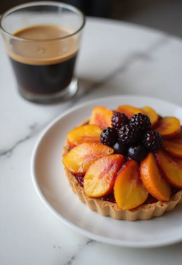 30 Coffee and Dessert Pairings You’ll Want to Try 12 30 Coffee and Dessert Pairings You’ll Want to Try - 12. Pour-Over and Fruit Tart