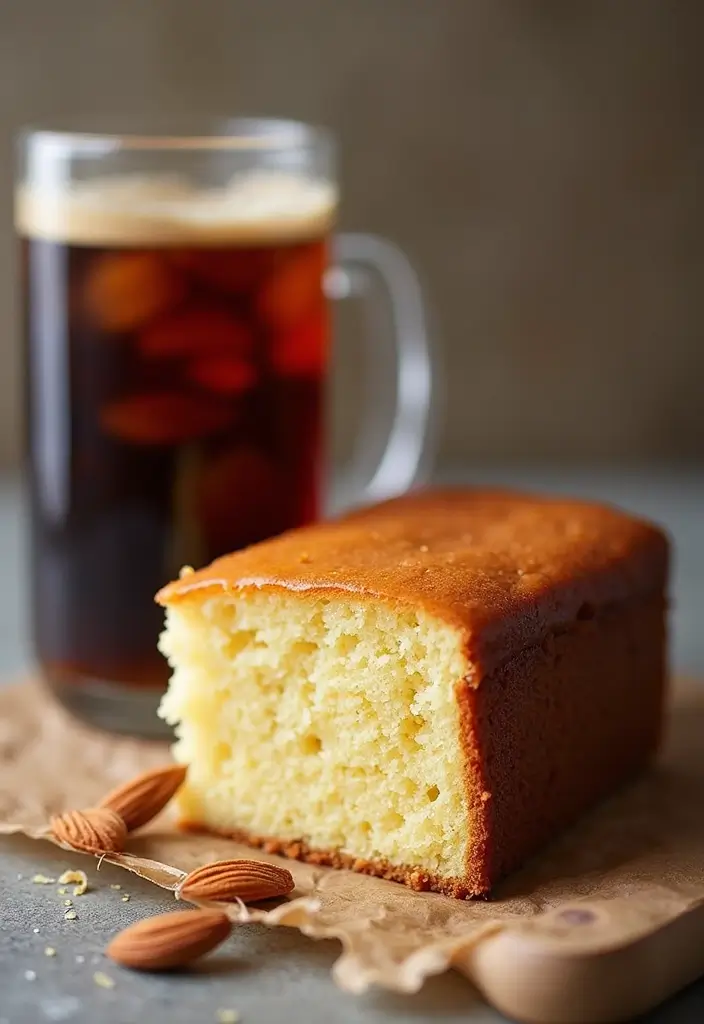 30 Coffee and Dessert Pairings You’ll Want to Try 28 30 Coffee and Dessert Pairings You’ll Want to Try - 28. Cold Brew and Honey Almond Cake