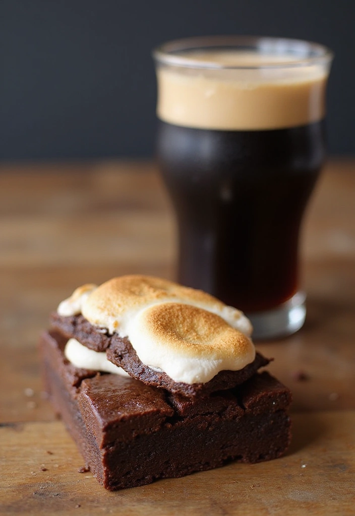 30 Coffee and Dessert Pairings You’ll Want to Try 30 30 Coffee and Dessert Pairings You’ll Want to Try - 30. Nitro Brew and S'mores Brownies