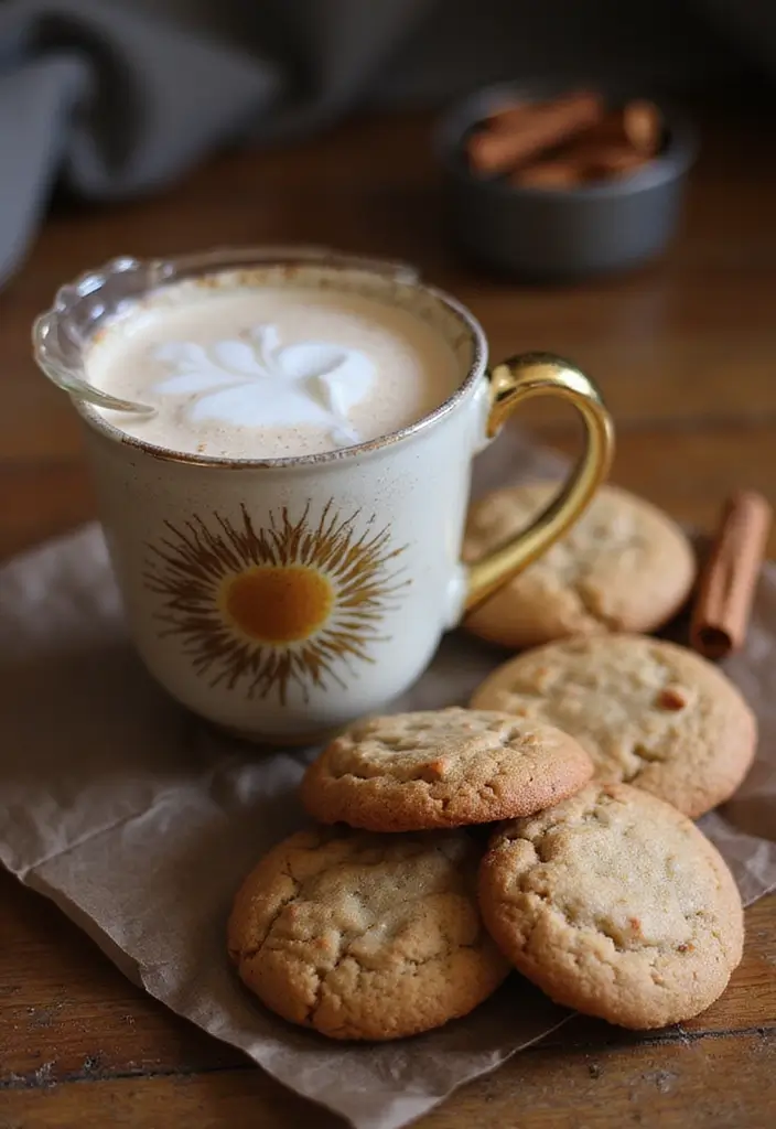 30 Coffee and Dessert Pairings You’ll Want to Try 5 30 Coffee and Dessert Pairings You’ll Want to Try - 5. Chai Latte and Spice Cookies