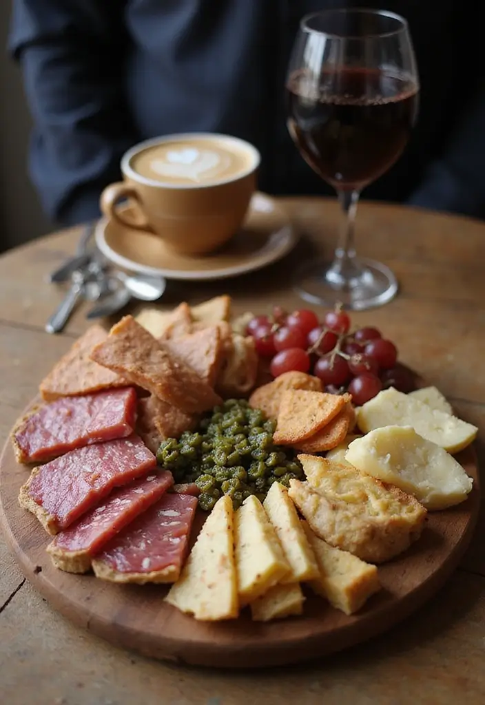 30 Coffee and Wine Bar Ideas That Feel Cozy and Chic 11 30 Coffee and Wine Bar Ideas That Feel Cozy and Chic - 11. Artisanal Snack Offerings