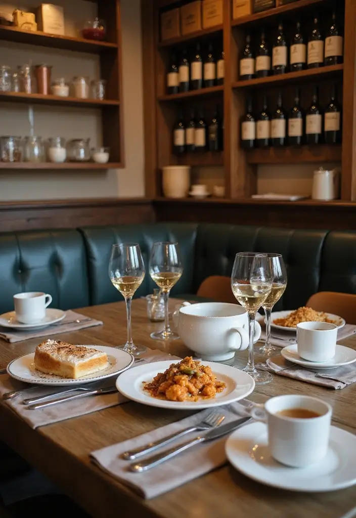 30 Coffee and Wine Bar Ideas That Feel Cozy and Chic 19 30 Coffee and Wine Bar Ideas That Feel Cozy and Chic - 19. Stylish Table Settings