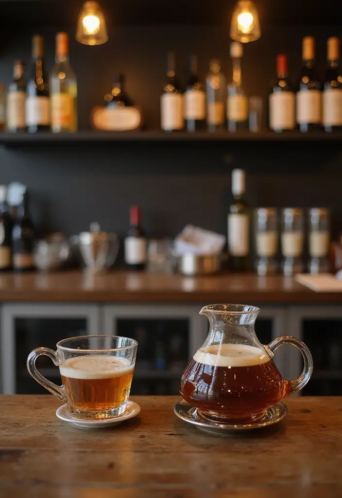 30 Coffee and Wine Bar Ideas That Feel Cozy and Chic 26 30 Coffee and Wine Bar Ideas That Feel Cozy and Chic - 26. Unique Drinking Vessels
