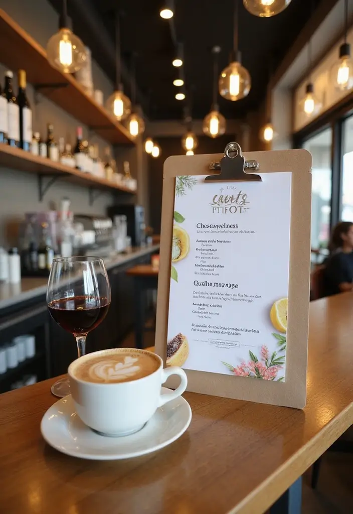 30 Coffee and Wine Bar Ideas That Feel Cozy and Chic 28 30 Coffee and Wine Bar Ideas That Feel Cozy and Chic - 28. Wellness Beverage Options