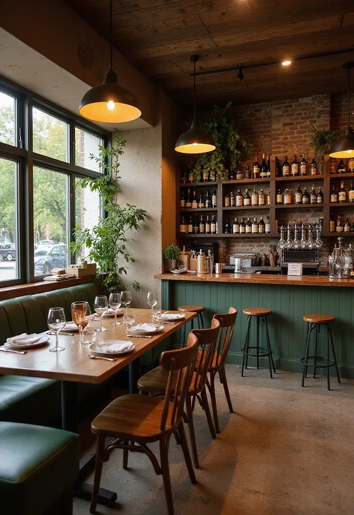 30 Coffee and Wine Bar Ideas That Feel Cozy and Chic 5 30 Coffee and Wine Bar Ideas That Feel Cozy and Chic - 5. Earthy Color Palettes