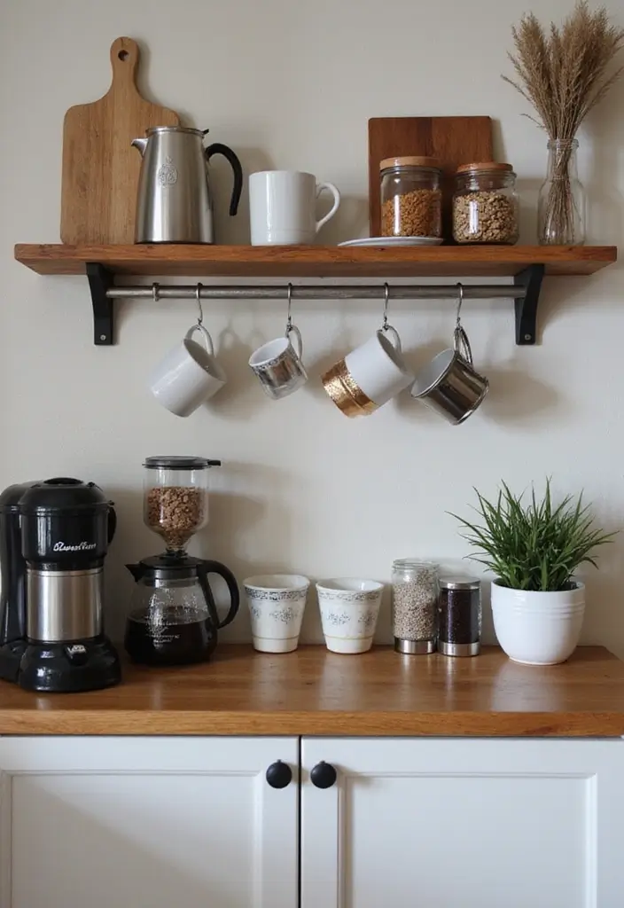 30 Creative Coffee Post Ideas That Boost Your Social Media 14 30 Creative Coffee Post Ideas That Boost Your Social Media - 14. At-Home Coffee Bar Setup