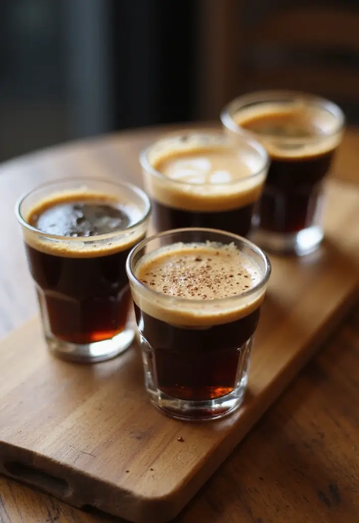 30 Creative Coffee Post Ideas That Boost Your Social Media 4 30 Creative Coffee Post Ideas That Boost Your Social Media - 4. Coffee Tasting Flight
