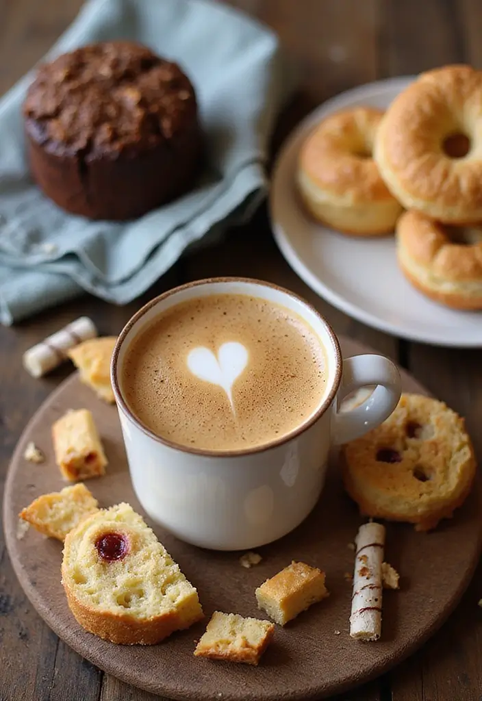 30 Creative Coffee Post Ideas That Boost Your Social Media 9 30 Creative Coffee Post Ideas That Boost Your Social Media - 9. Coffee and Food Pairings