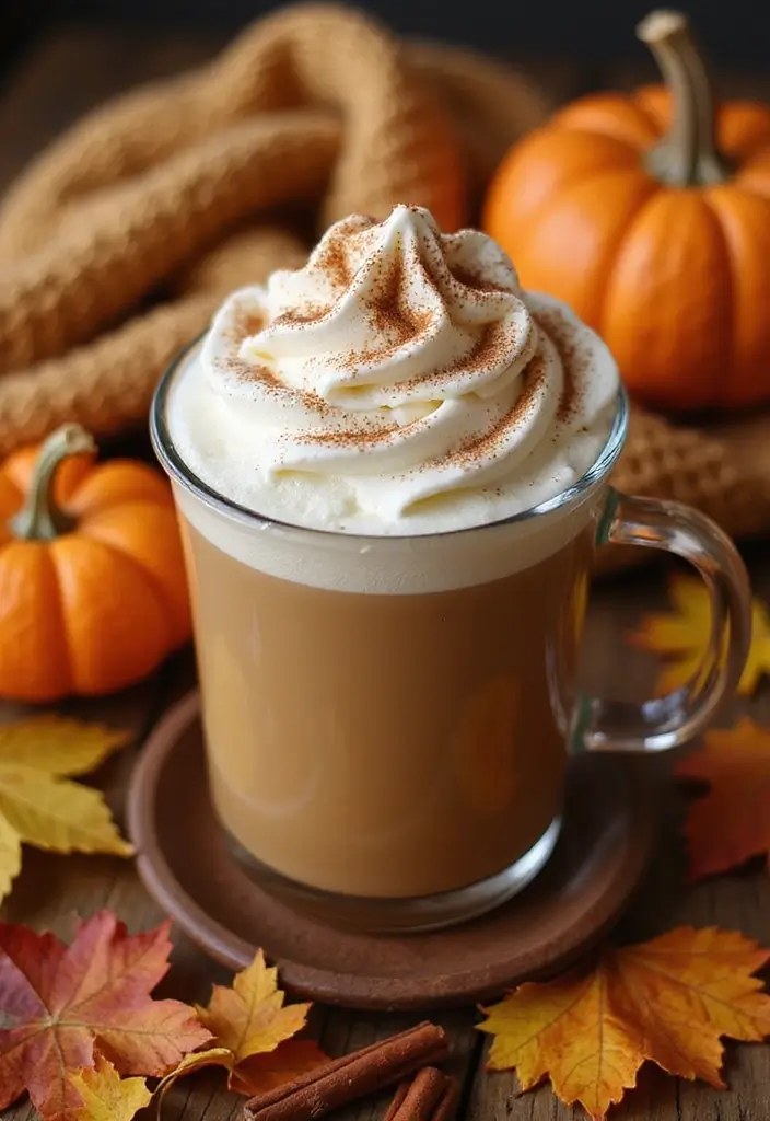 30 Fall Coffee Drinks That Feel Cozy and Seasonal 1 30 Fall Coffee Drinks That Feel Cozy and Seasonal - 1. Classic Pumpkin Spice Latte