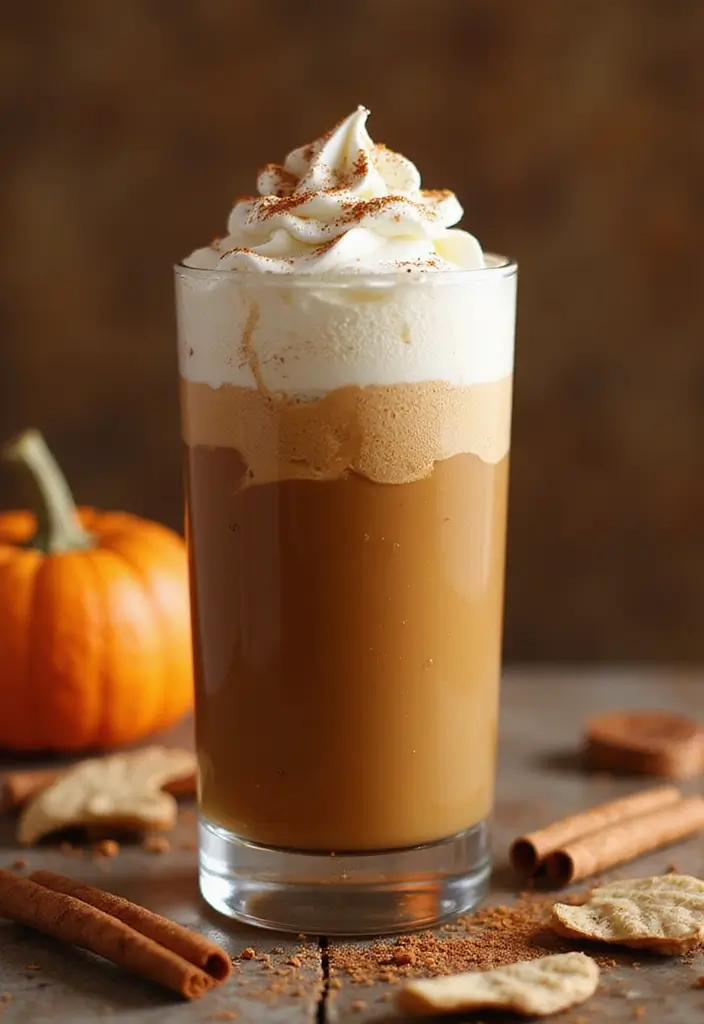 30 Fall Coffee Drinks That Feel Cozy and Seasonal 17 30 Fall Coffee Drinks That Feel Cozy and Seasonal - 17. Pumpkin Spice Cold Brew