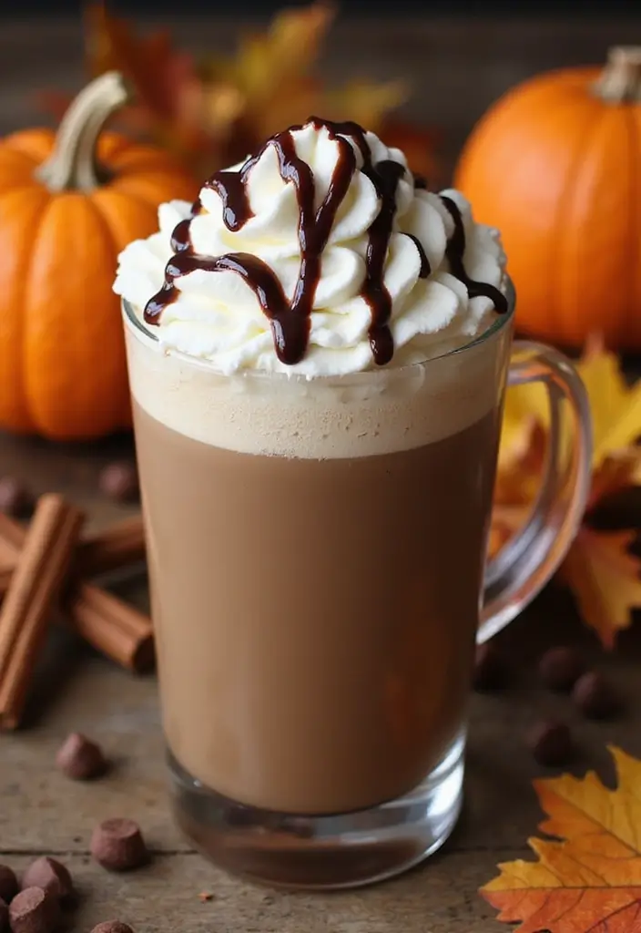 30 Fall Coffee Drinks That Feel Cozy and Seasonal 18 30 Fall Coffee Drinks That Feel Cozy and Seasonal - 18. Mocha Pumpkin Spice Latte