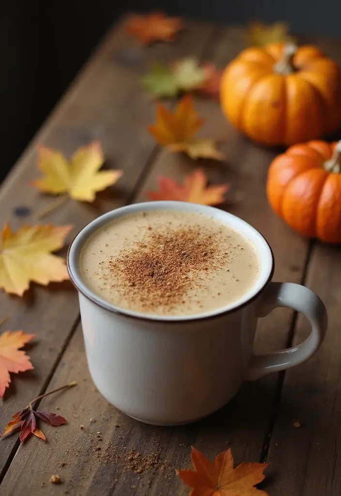 30 Fall Coffee Drinks That Feel Cozy and Seasonal 2 30 Fall Coffee Drinks That Feel Cozy and Seasonal - 2. Nutmeg-Infused Coffee