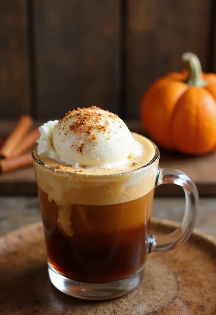 30 Fall Coffee Drinks That Feel Cozy and Seasonal 20 30 Fall Coffee Drinks That Feel Cozy and Seasonal - 20. Pumpkin Spice Affogato
