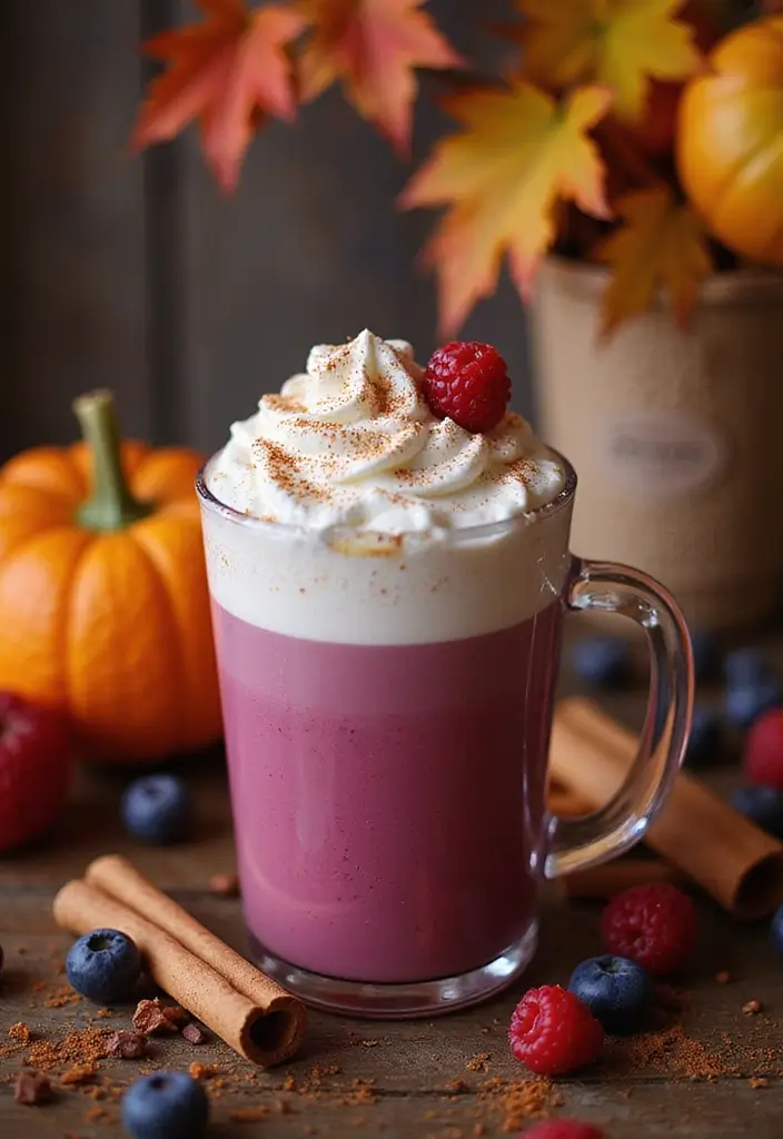30 Fall Coffee Drinks That Feel Cozy and Seasonal 24 30 Fall Coffee Drinks That Feel Cozy and Seasonal - 24. Berry Cinnamon Coffee