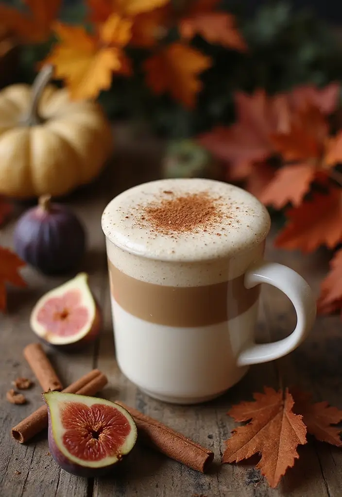 30 Fall Coffee Drinks That Feel Cozy and Seasonal 25 30 Fall Coffee Drinks That Feel Cozy and Seasonal - 25. Ripe Fig Latte