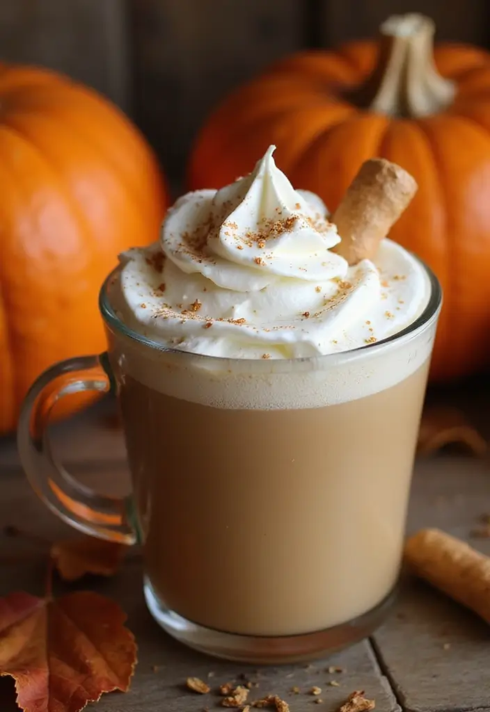 30 Fall Coffee Drinks That Feel Cozy and Seasonal 28 30 Fall Coffee Drinks That Feel Cozy and Seasonal - 28. Ginger Pumpkin Latte