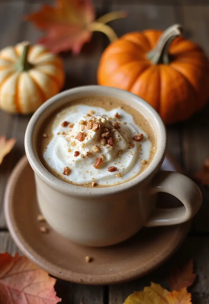 30 Fall Coffee Drinks That Feel Cozy and Seasonal 5 30 Fall Coffee Drinks That Feel Cozy and Seasonal - 5. Hazelnut Pumpkin Spice Latte