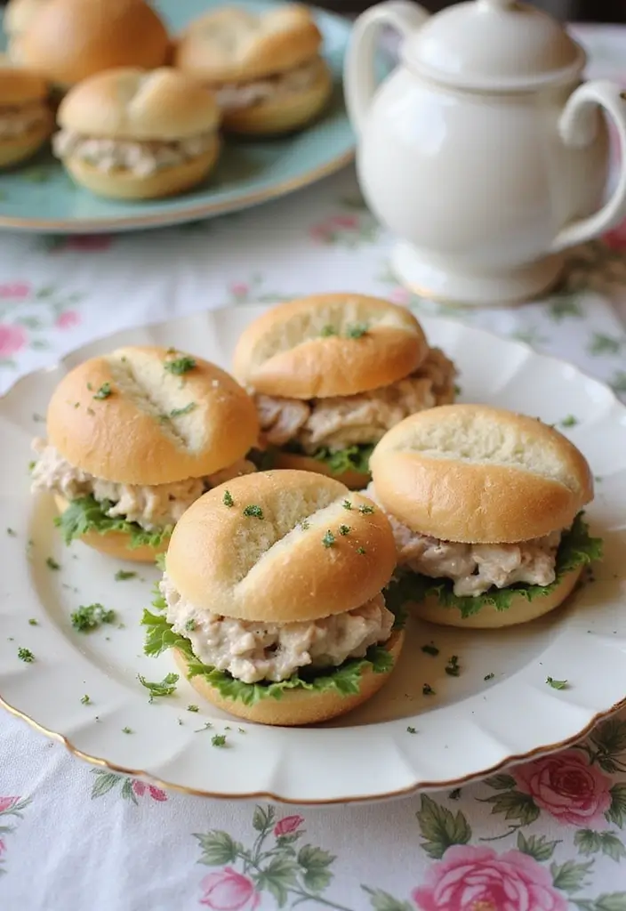 30 Finger Sandwiches for Tea Party That Guests Will Love 11 30 Finger Sandwiches for Tea Party That Guests Will Love - 11. Tuna Salad Sandwiches