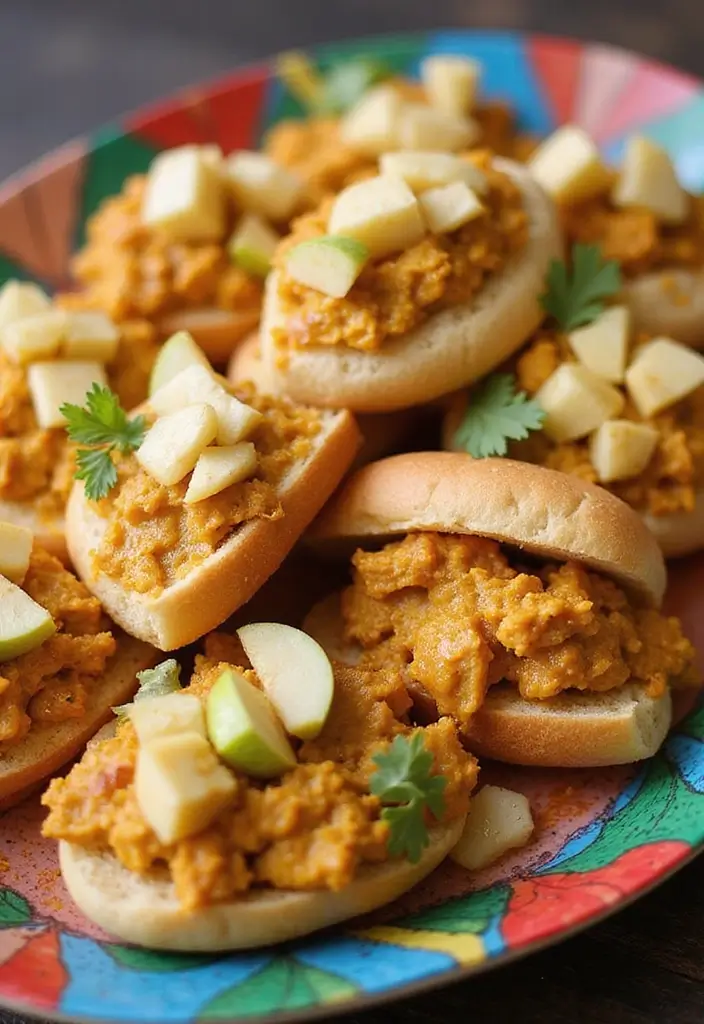 30 Finger Sandwiches for Tea Party That Guests Will Love 18 30 Finger Sandwiches for Tea Party That Guests Will Love - 18. Curried Chicken Sandwiches