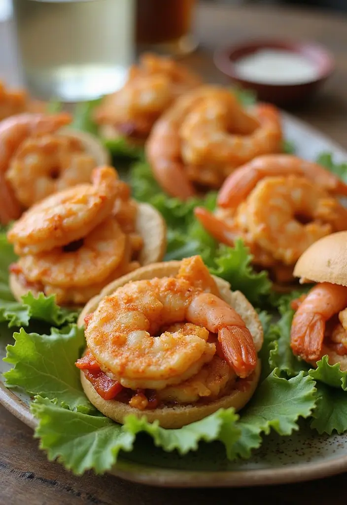 30 Finger Sandwiches for Tea Party That Guests Will Love 27 30 Finger Sandwiches for Tea Party That Guests Will Love - 27. Spicy Shrimp Sandwiches