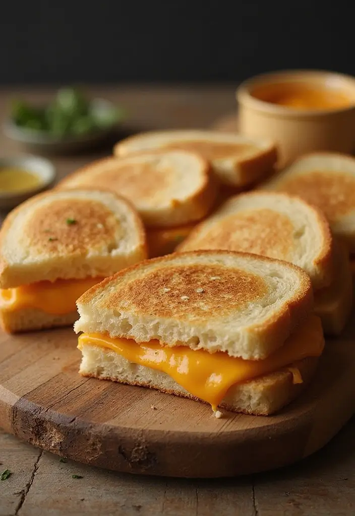 30 Finger Sandwiches for Tea Party That Guests Will Love 29 30 Finger Sandwiches for Tea Party That Guests Will Love - 29. Grilled Cheese Sandwiches