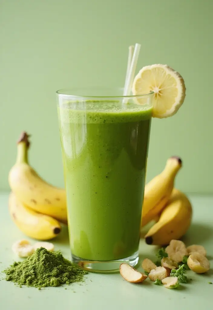 30 Green Tea Recipes That Are Healthy and Refreshing 1 30 Green Tea Recipes That Are Healthy and Refreshing - 1. Classic Green Tea Smoothie