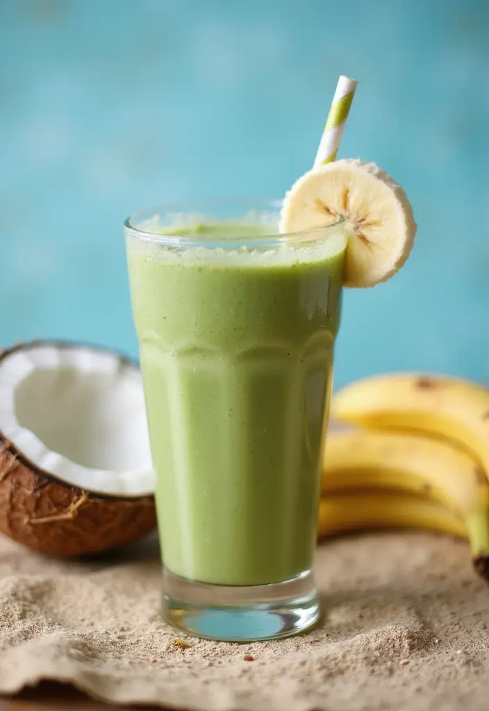 30 Green Tea Recipes That Are Healthy and Refreshing 13 30 Green Tea Recipes That Are Healthy and Refreshing - 13. Green Tea Coconut Smoothie