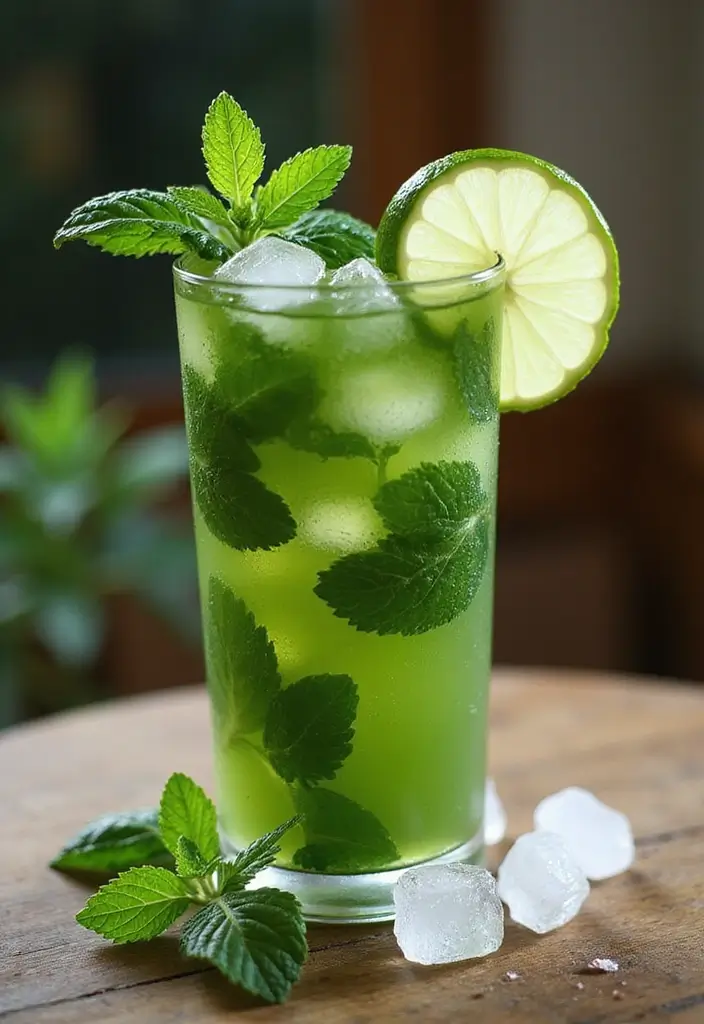 30 Green Tea Recipes That Are Healthy and Refreshing 2 30 Green Tea Recipes That Are Healthy and Refreshing - 2. Minty Green Tea Refresher