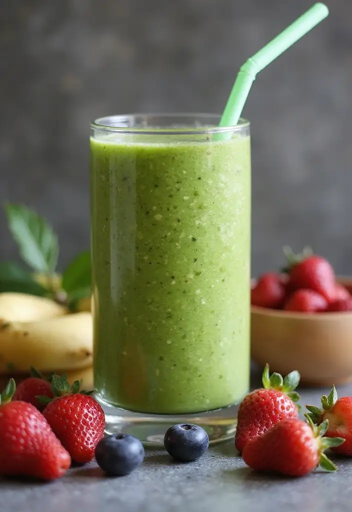 30 Green Tea Recipes That Are Healthy and Refreshing 27 30 Green Tea Recipes That Are Healthy and Refreshing - 27. Green Tea Berry Blast Smoothie