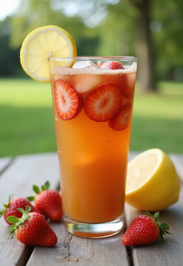 30 Green Tea Recipes That Are Healthy and Refreshing 8 30 Green Tea Recipes That Are Healthy and Refreshing - 8. Strawberry Green Tea Lemonade