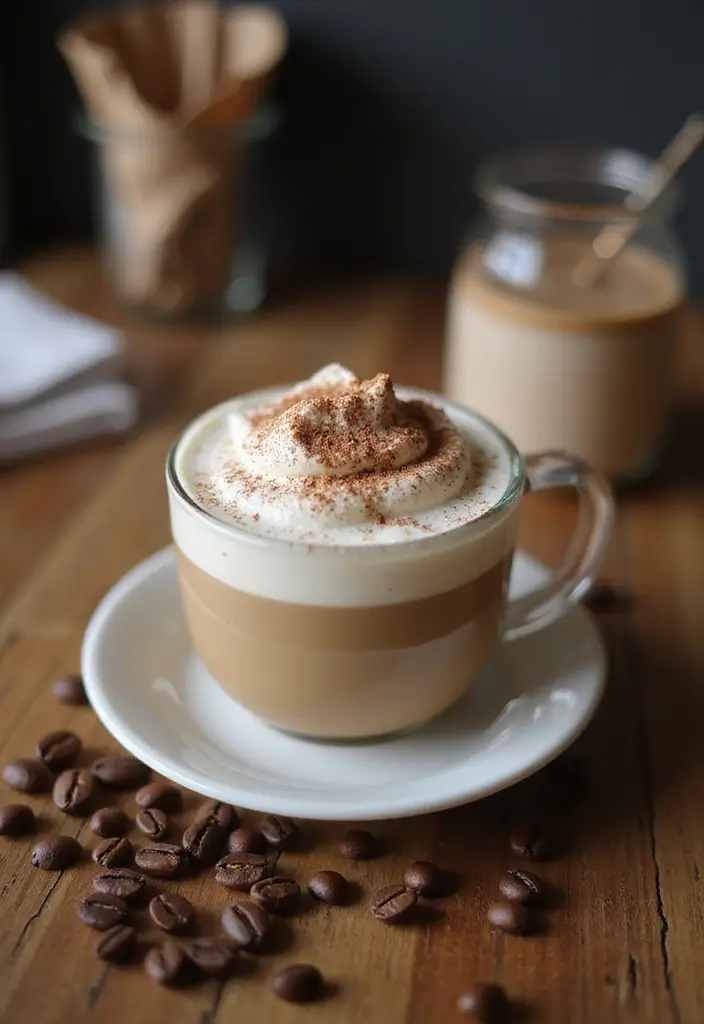 30 Healthy Coffee Drinks That Still Taste Amazing 1 30 Healthy Coffee Drinks That Still Taste Amazing - 1. Almond Milk Cappuccino