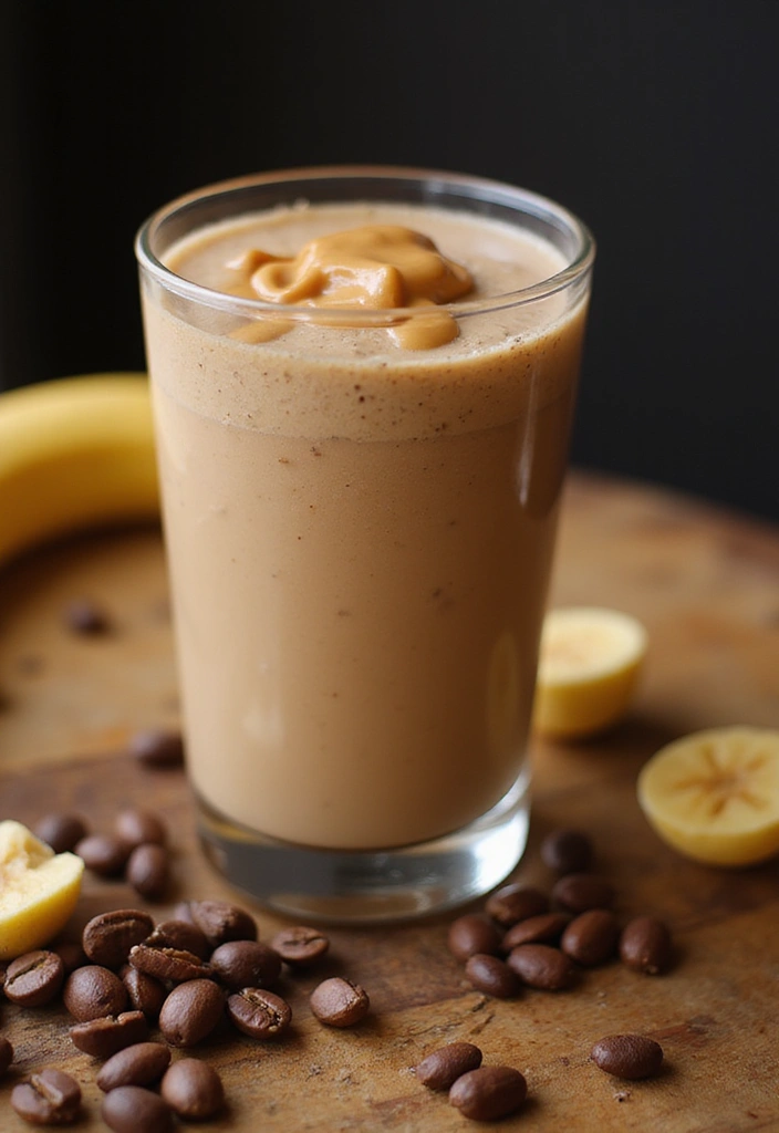 30 Healthy Coffee Drinks That Still Taste Amazing 17 30 Healthy Coffee Drinks That Still Taste Amazing - 17. Peanut Butter Coffee Smoothie