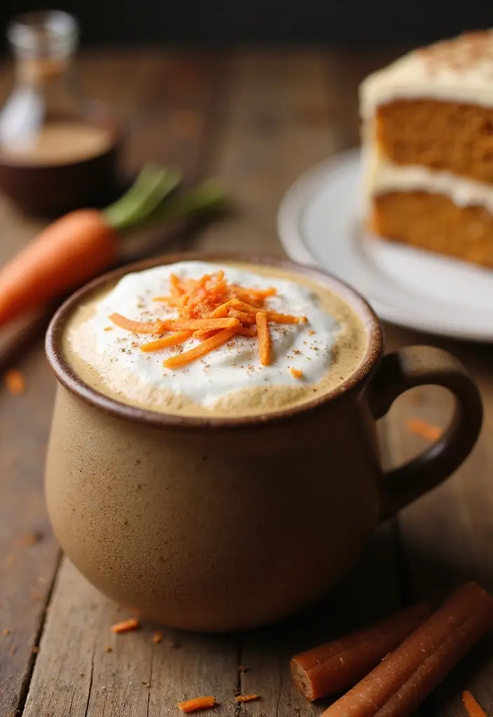 30 Healthy Coffee Drinks That Still Taste Amazing 21 30 Healthy Coffee Drinks That Still Taste Amazing - 21. Carrot Cake Latte