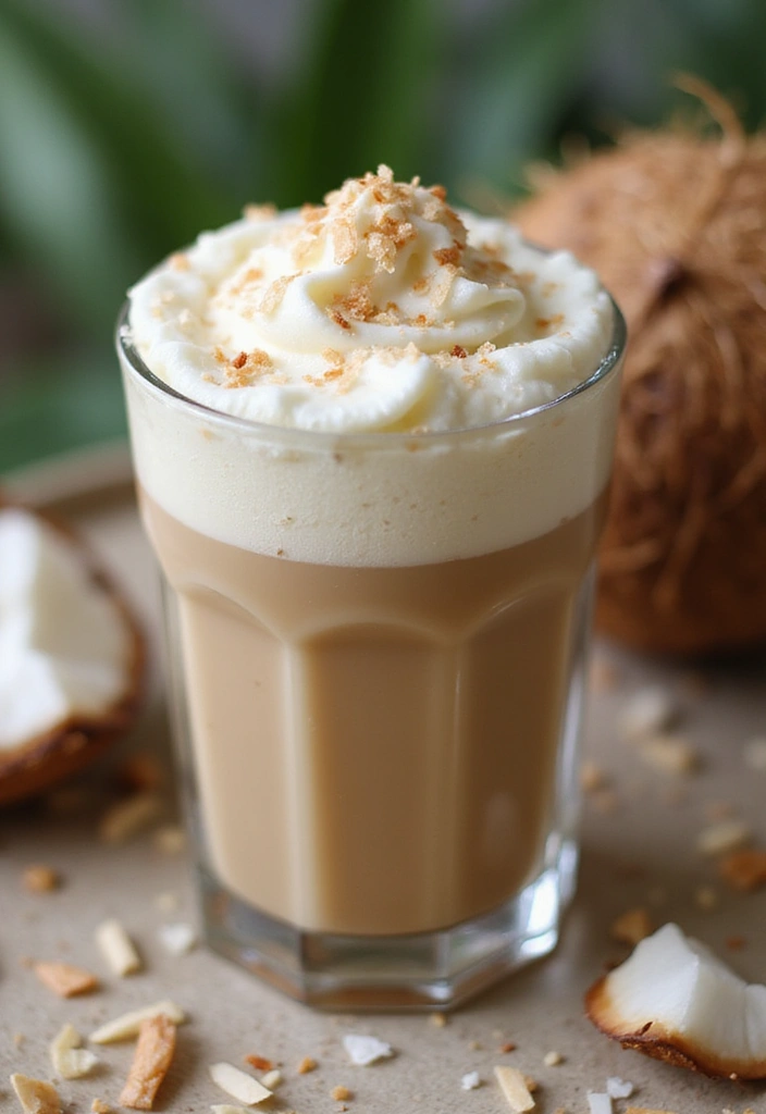 30 Healthy Coffee Drinks That Still Taste Amazing 23 30 Healthy Coffee Drinks That Still Taste Amazing - 23. Coconut Macaroon Coffee