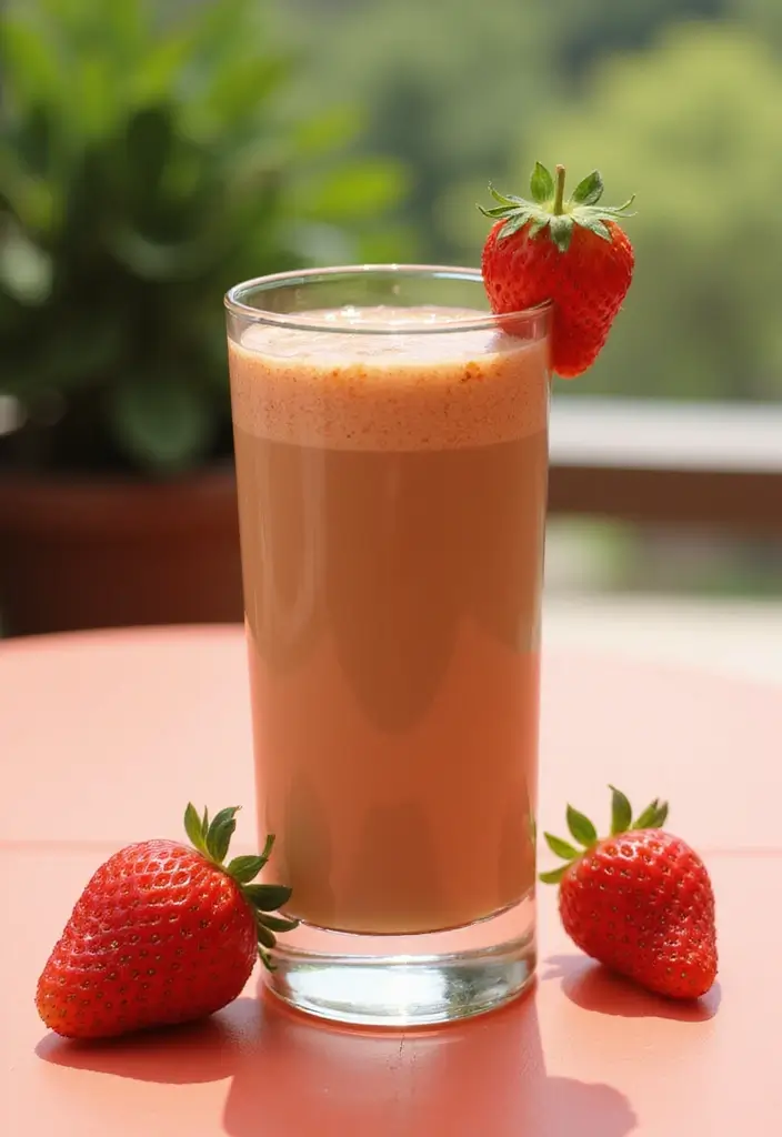30 Healthy Coffee Drinks That Still Taste Amazing 28 30 Healthy Coffee Drinks That Still Taste Amazing - 28. Strawberry Coffee