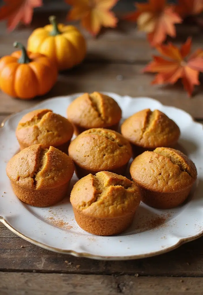 30 High Tea Hapjes That Taste as Good as They Look 17 30 High Tea Hapjes That Taste as Good as They Look - 17. Pumpkin Spice Muffins