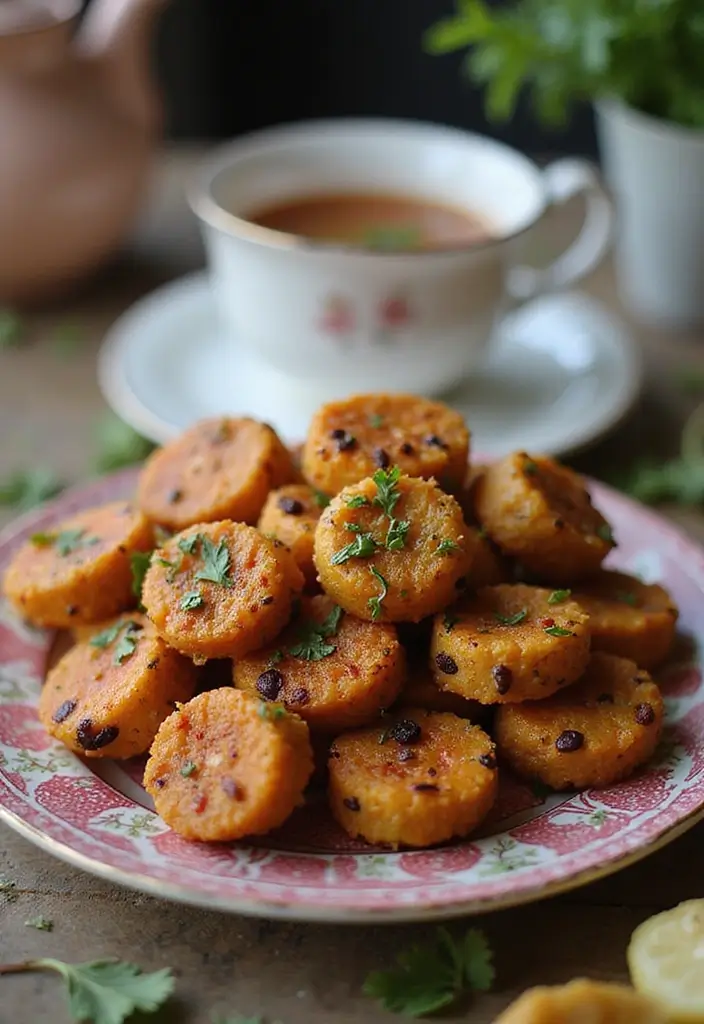 30 High Tea Hapjes That Taste as Good as They Look 3 30 High Tea Hapjes That Taste as Good as They Look - 3. Sweet Potato and Black Bean Bites