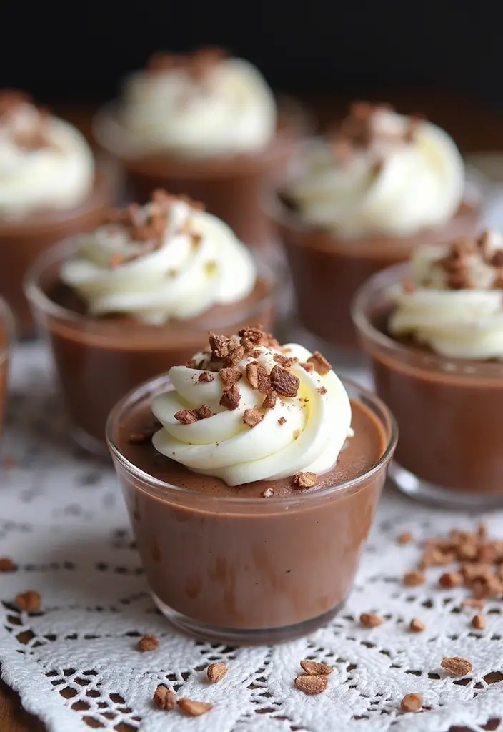 30 High Tea Hapjes That Taste as Good as They Look 9 30 High Tea Hapjes That Taste as Good as They Look - 9. Chocolate Avocado Mousse Cups