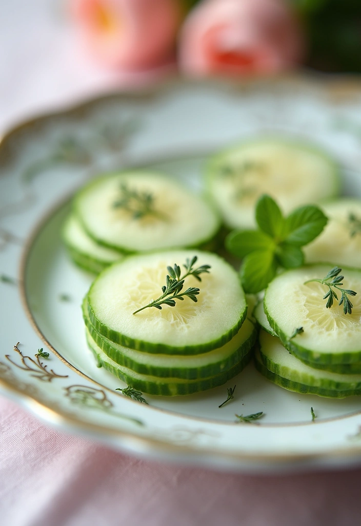 30 High Tea Menu Ideas for an Elegant Gathering 1 30 High Tea Menu Ideas for an Elegant Gathering - 1. Classic Cucumber Sandwiches