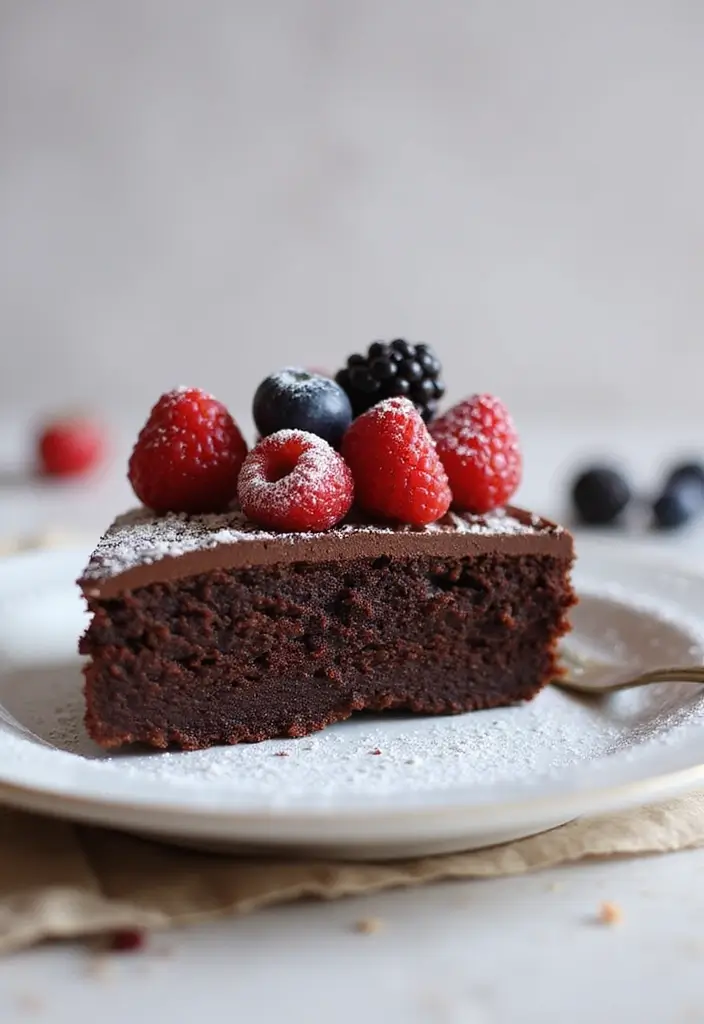 30 High Tea Menu Ideas for an Elegant Gathering 10 30 High Tea Menu Ideas for an Elegant Gathering - 10. Flourless Chocolate Cake