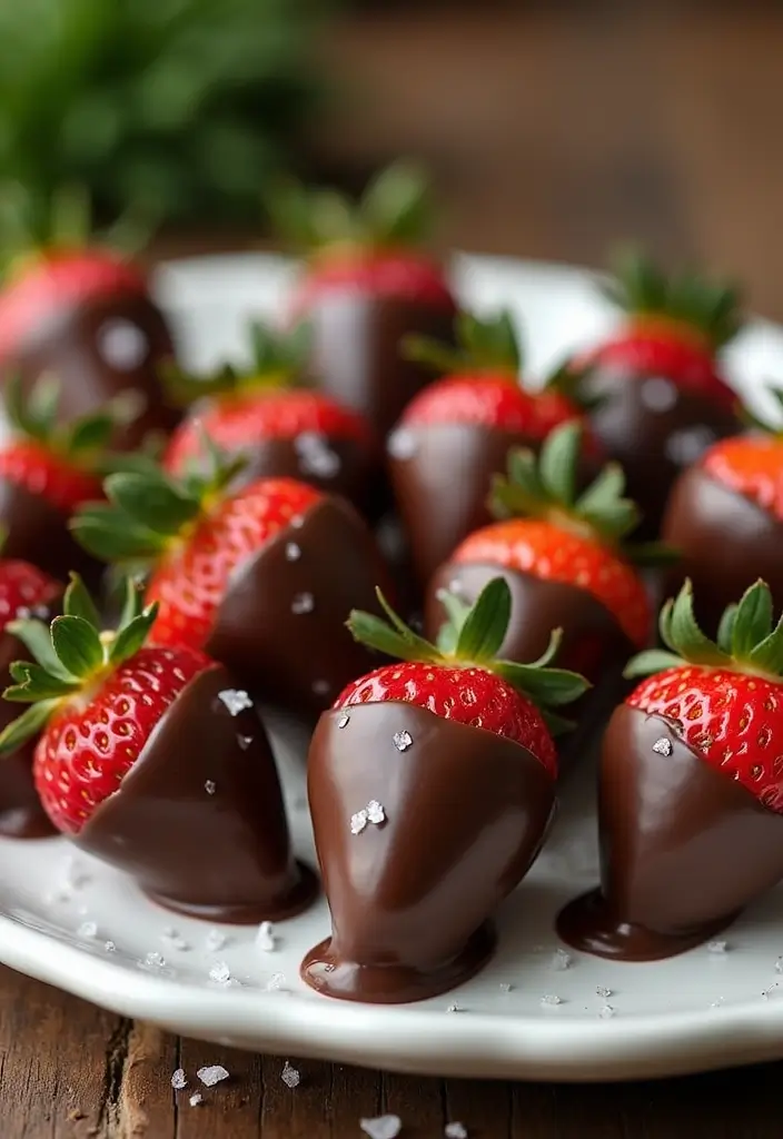 30 High Tea Menu Ideas for an Elegant Gathering 18 30 High Tea Menu Ideas for an Elegant Gathering - 18. Chocolate Dipped Strawberries