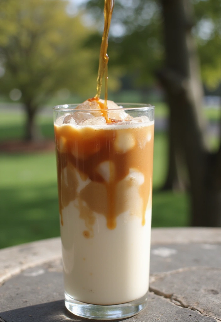 30 Iced Coffee Drinks That Are Refreshing and Delicious 11 30 Iced Coffee Drinks That Are Refreshing and Delicious - 11. Iced Coffee with Oat Milk and Maple Syrup
