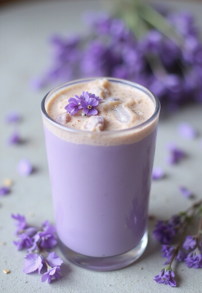 30 Iced Coffee Drinks That Are Refreshing and Delicious 16 30 Iced Coffee Drinks That Are Refreshing and Delicious - 16. Lavender Iced Coffee
