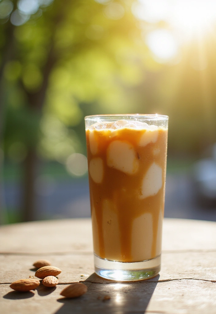 30 Iced Coffee Drinks That Are Refreshing and Delicious 8 30 Iced Coffee Drinks That Are Refreshing and Delicious - 8. Iced Coffee with Almond Milk and Honey