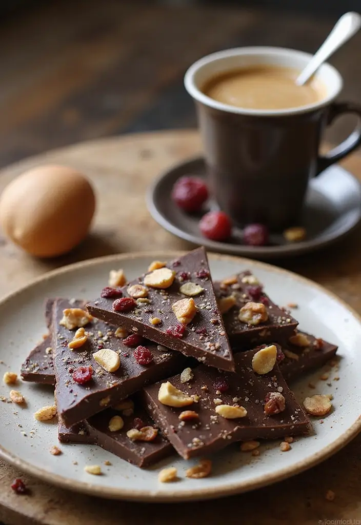 30 Javy Coffee Recipes That Are Quick and Easy 22 30 Javy Coffee Recipes That Are Quick and Easy - 22. Javy Coffee Chocolate Bark