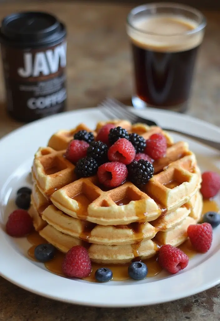 30 Javy Coffee Recipes That Are Quick and Easy 27 30 Javy Coffee Recipes That Are Quick and Easy - 27. Javy Coffee Waffles